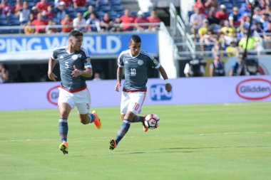 Kosta Rika, Copa America Centenario sırasında Paraguay ile Orlando Florida 'daki Dünya Kampı Stadyumu' nda karşılaştı.. 