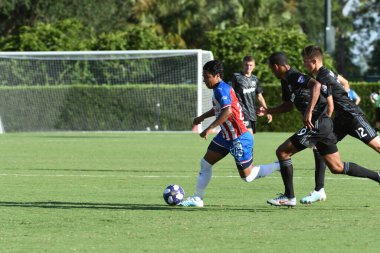30 Temmuz 2019 'da Orlando Florida' daki Disney 'in Vahşi Spor Dünyası' nda düzenlenen MLS Allstar Haftası sırasında MLS Homegrown oyunu.