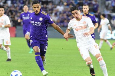 Orlando City SC, Atlanta United 'ı 13 Mayıs 2018' de Orlando City Stadyumu 'nda ağırladı..  