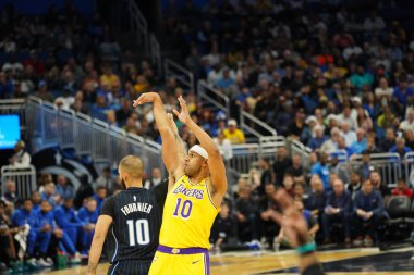 Orlando Magic 11 Aralık 2019 Çarşamba günü Orlando Forida 'daki Amway Center' da Los Angeles Lakers 'a ev sahipliği yaptı..  