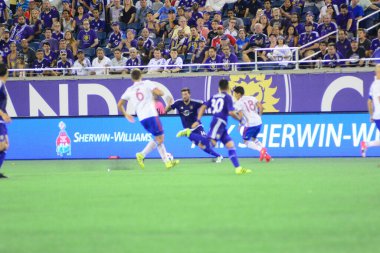 Orlando City, 24 Ağustos 2016 'da Orlando Florida' daki Kamp Dünyası Stadyumunda Toronto FC 'ye ev sahipliği yaptı..