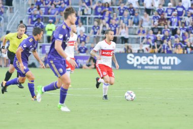 Orlando City, 5 Temmuz 2017 'de Orlando City Stadyumu' nda Toronto FC 'ye ev sahipliği yaptı..  