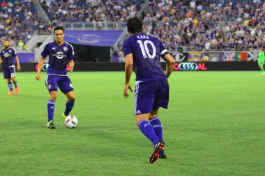 Orlando City, 24 Ağustos 2016 'da Orlando Florida' daki Kamp Dünyası Stadyumunda Toronto FC 'ye ev sahipliği yaptı..