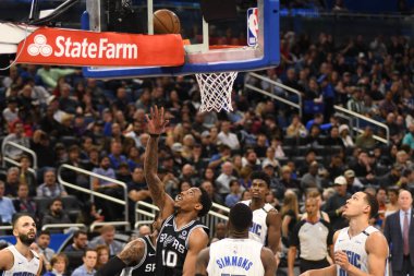Orlando Magic, 19 Aralık 2018 tarihinde Orlando Florida 'daki Amway Center' da San Antonio Spurs 'a ev sahipliği yapmaktadır.. 