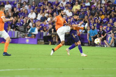 Orlando City SC, 22 Eylül 2018 'de Florida Exploria Stadyumu' nda Houston Dynamo 'yu ağırladı..