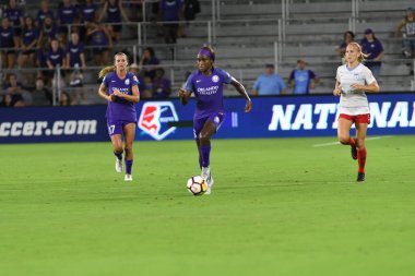 Orland Pride, 25 Ağustos 2018 'de Orlando Florida' daki Exploria Stadyumu 'nda Chicago Red Stars' a ev sahipliği yapıyor..  