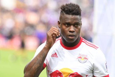 Orlando City, 31 Mart 2018 'de Orlando Florida' daki Exploria Stadyumu 'nda New York Red Bulls' a ev sahipliği yaptı..  