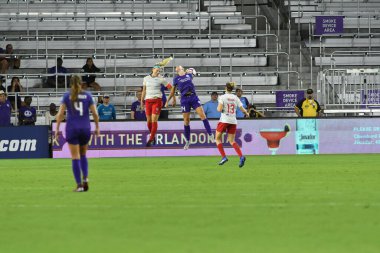 Orland Pride, 25 Ağustos 2018 'de Orlando Florida' daki Exploria Stadyumu 'nda Chicago Red Stars' a ev sahipliği yapıyor..  