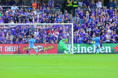Orlando City, 5 Mart 2017 'de Orlando City Stadyumu' nda NYC FC 'ye ev sahipliği yaptı..  