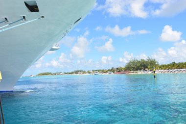 19 Eylül 2016 'da Türk ve Caicos' taki Güzel Büyük Türk Adası.   
