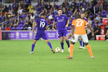 Orlando City SC, 22 Eylül 2018 'de Florida Exploria Stadyumu' nda Houston Dynamo 'yu ağırladı..
