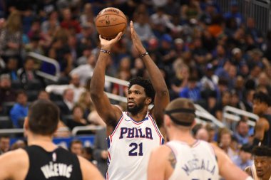 Orlando Magic, Philadelphia 76ers 'ı 14 Kasım 2018' de Orlando Florida 'daki Amway Center' da ağırlıyor..