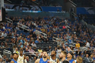 Orlando Magic 10 Kasım 2019 'da Indiana Pacers' ı Amway Center 'da ağırlıyor. Fotoğraf: Marty Jean-Louis