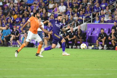 Orlando City SC, 22 Eylül 2018 'de Florida Exploria Stadyumu' nda Houston Dynamo 'yu ağırladı..