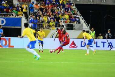 Brezilya, 8 Haziran 2016 tarihinde Orlando Florida 'daki Copa America Centenario' da Haiti ile karşılaştı..