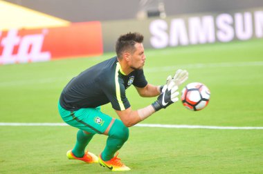 Brezilya, 8 Haziran 2016 tarihinde Orlando Florida 'daki Copa America Centenario' da Haiti ile karşılaştı..