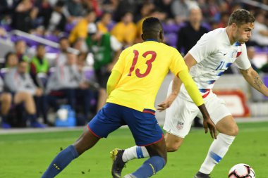 ABD Erkekler Milli Takımı 21 Mart 2019 'da Orlando City Stadyumu' nda Ekvador Milli Takımı 'na ev sahipliği yaptı..