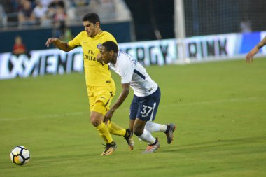 Paris Saint-Germain, Tottenham Hotspur 'a karşı 22 Temmuz 2017' de Orlando Florida 'daki Citrus Bowl' da.  