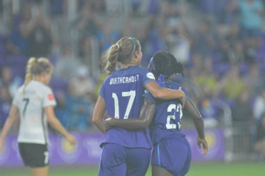 Orlando Pride 12 Ağustos 2017 'de Orlando City Stadyumu' nda New Jersey Sky Blue FC 'ye ev sahipliği yapmaktadır..  