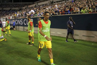 Paris Saint-Germain, Tottenham Hotspur 'a karşı 22 Temmuz 2017' de Orlando Florida 'daki Citrus Bowl' da.  