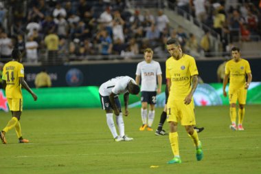 Paris Saint-Germain, Tottenham Hotspur 'a karşı 22 Temmuz 2017' de Orlando Florida 'daki Citrus Bowl' da.   