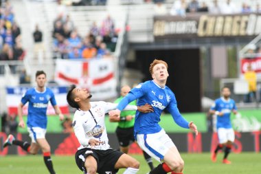 13 Ocak 2018 'de Orlando Florida' daki Spektrum Stadyumu 'nda düzenlenen Florida Kupası' nda Korucular Corinthianlara karşı..