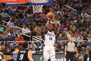 Orlando Magic, Philadelphia 76ers 'ı 25 Mart 2019' da Orlando Florida 'daki Amway Arena' da ağırlıyor.. 
