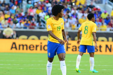 Brezilya, 8 Haziran 2016 tarihinde Orlando Florida 'daki Copa America Centenario' da Haiti ile karşılaştı.. 