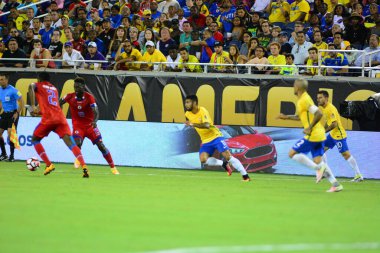 Brezilya, 8 Haziran 2016 tarihinde Orlando Florida 'daki Copa America Centenario' da Haiti ile karşılaştı..