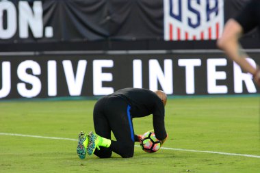 ABD Futbol Takımı 6 Eylül 2016 'da Jacksonville Florida EverBank Field' da Trinidad & Tobago 'ya ev sahipliği yaptı..