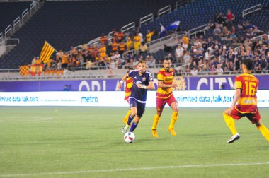 Orlando City SC, 29 Haziran 2016 'da Orlando Florida' daki Kamp Dünyası Stadyumu 'nda Fort Lauderdale Strikers' a ev sahipliği yaptı..