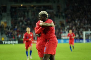 Amerikan Futbol Takımı 15 Kasım 2019 Cuma günü Orlando Florida 'daki Exploria Stadyumu' nda oynanan Concacaf Uluslar Ligi karşılaşmasında Kanada 'ya ev sahipliği yapmaktadır.