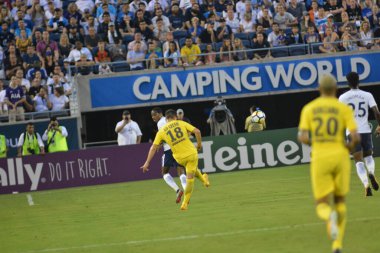 Paris Saint-Germain, Tottenham Hotspur 'a karşı 22 Temmuz 2017' de Orlando Florida 'daki Citrus Bowl' da.  
