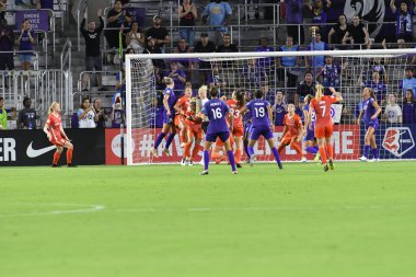 Orlando Pride 28 Haziran 2018 'de Orlando City Stadyumu' nda Houston Dash 'e ev sahipliği yaptı..  