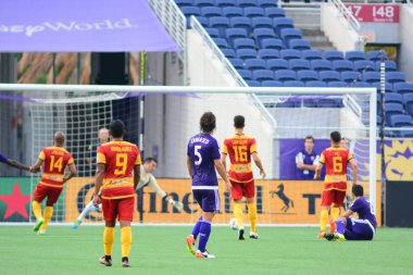 Orlando City SC, 29 Haziran 2016 'da Orlando Florida' daki Kamp Dünyası Stadyumu 'nda Fort Lauderdale Strikers' a ev sahipliği yaptı..