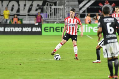 Korintliler, 10 Ocak 2018 'de Orlando City Stadyumu' nda düzenlenen Florida Kupası 'nda PSV Eindhoven' a karşı..  