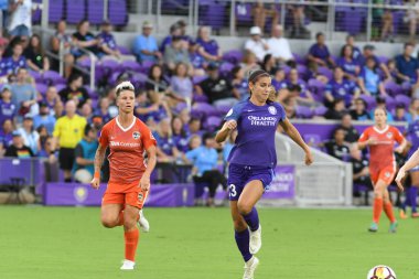 Orlando Pride 28 Haziran 2018 'de Orlando City Stadyumu' nda Houston Dash 'e ev sahipliği yaptı..  