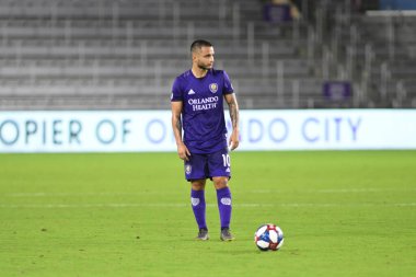 Orlando City 20 Şubat 2019 Çarşamba günü Orlando Fl 'daki Orlando City Stadyumu' nda New England 'a ev sahipliği yaptı.