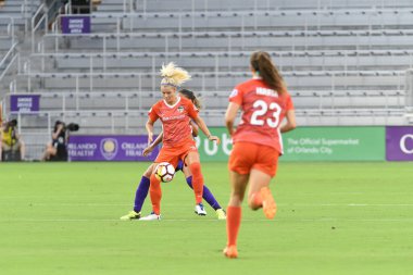 Orlando Pride 28 Haziran 2018 'de Orlando City Stadyumu' nda Houston Dash 'e ev sahipliği yaptı..  