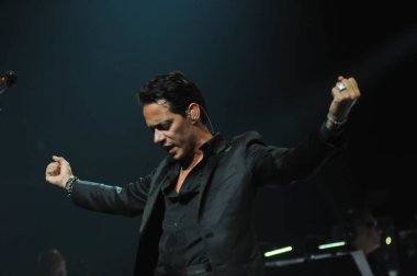 Latin şarkıcı Marc Anthony 5 Ekim 2014 'te Orlando Florida' daki Amway Center 'da konser verdi.. 