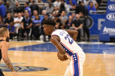 Orlando Magic, Philadelphia 76ers 'ı 14 Kasım 2018' de Orlando Florida 'daki Amway Center' da ağırlıyor..