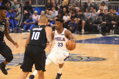 Orlando Magic, Philadelphia 76ers 'ı 25 Mart 2019' da Orlando Florida 'daki Amway Arena' da ağırlıyor.. 