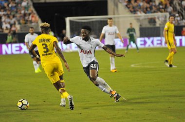 Paris Saint-Germain, Tottenham Hotspur 'a karşı 22 Temmuz 2017' de Orlando Florida 'daki Citrus Bowl' da.   