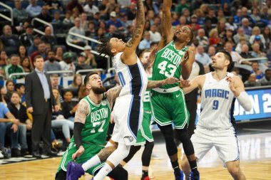 Orlando Magic, Boston Celtics 'i 24 Ocak 2020' de Orlando, Florida 'da Amway Center' da ağırladı. 
