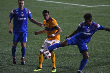 Atlanta United sunucusu Tigres & MLS Homegrown takımları 31 Temmuz 2018 'de Atlanta, Georgia' da düzenlenen MLS All Star haftasında.