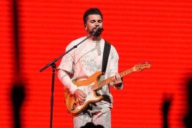 Juanes 'in Orlando Florida' daki Amway Center 'daki konserinde. 20, 2018. Fotoğraf: Marty Jean-Louis