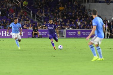 Orlando City 26 Temmuz 2018 'de Florida Exploria Stadyumu' nda NYC FC 'ye ev sahipliği yaptı. Fotoğraf: Marty Jean-Louis
