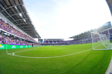 Orlando City, 5 Mart 2017 'de Orlando City Stadyumu' nda NYC FC 'ye ev sahipliği yaptı..  