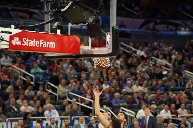 Orlando Magic, Philadelphia 76ers 'ı 13 Kasım 2019 Çarşamba günü Amway Center' da ağırlamaktadır. Fotoğraf: Marty Jean-Louis
