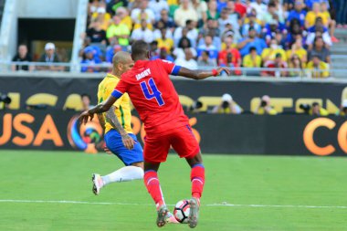 Brezilya, 8 Haziran 2016 tarihinde Orlando Florida 'daki Copa America Centenario' da Haiti ile karşılaştı..